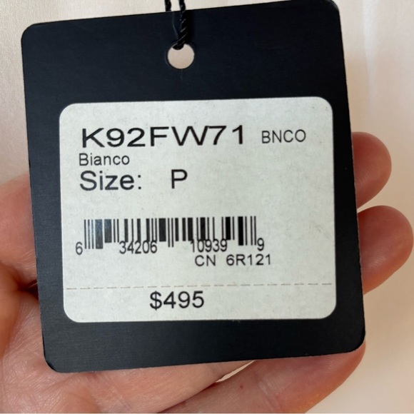 ST. JOHN 100% Silk Asymmetrical Blouse - Picture 10 of 14